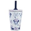 Wholesale Minnie Mouse Vaso Termo Acero Inoxidable Con Pajita Silicona 360 Ml Minnie Mouse Awesome Faces