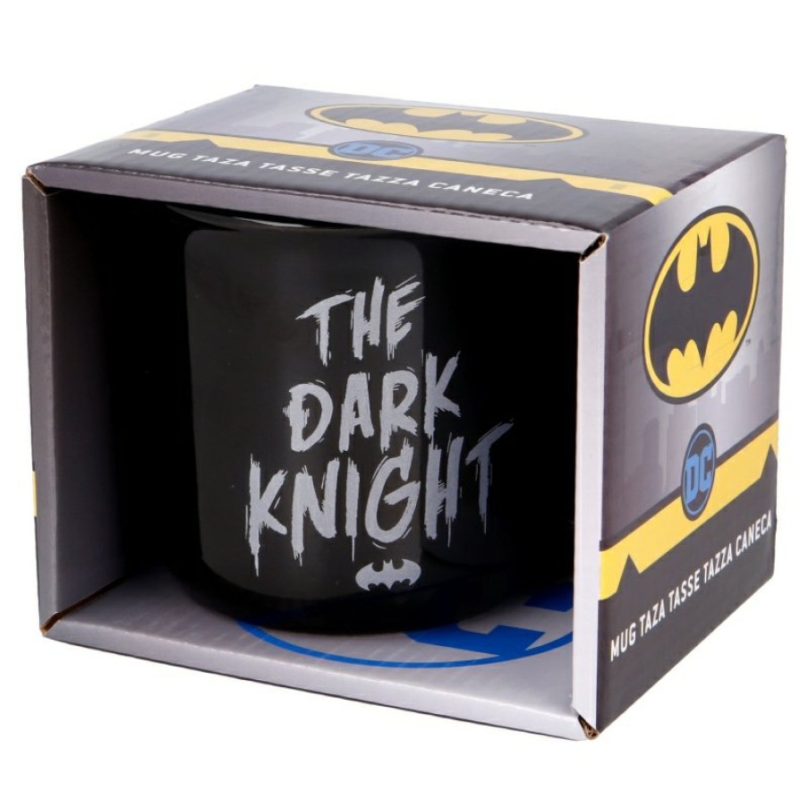 Hot Batman Taza Ceramica Desayuno 400 Ml En Caja Regalo Batman Symbol