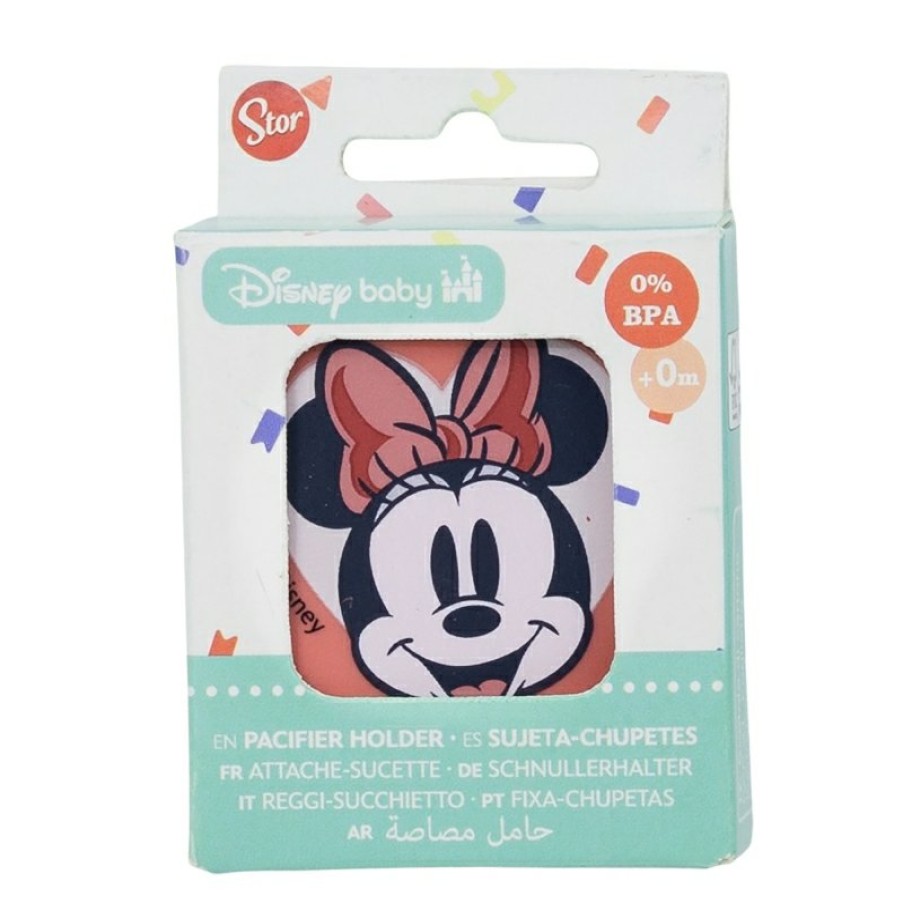 Online Minnie Mouse Sujeta Chupetes Minnie Mouse Heart Full