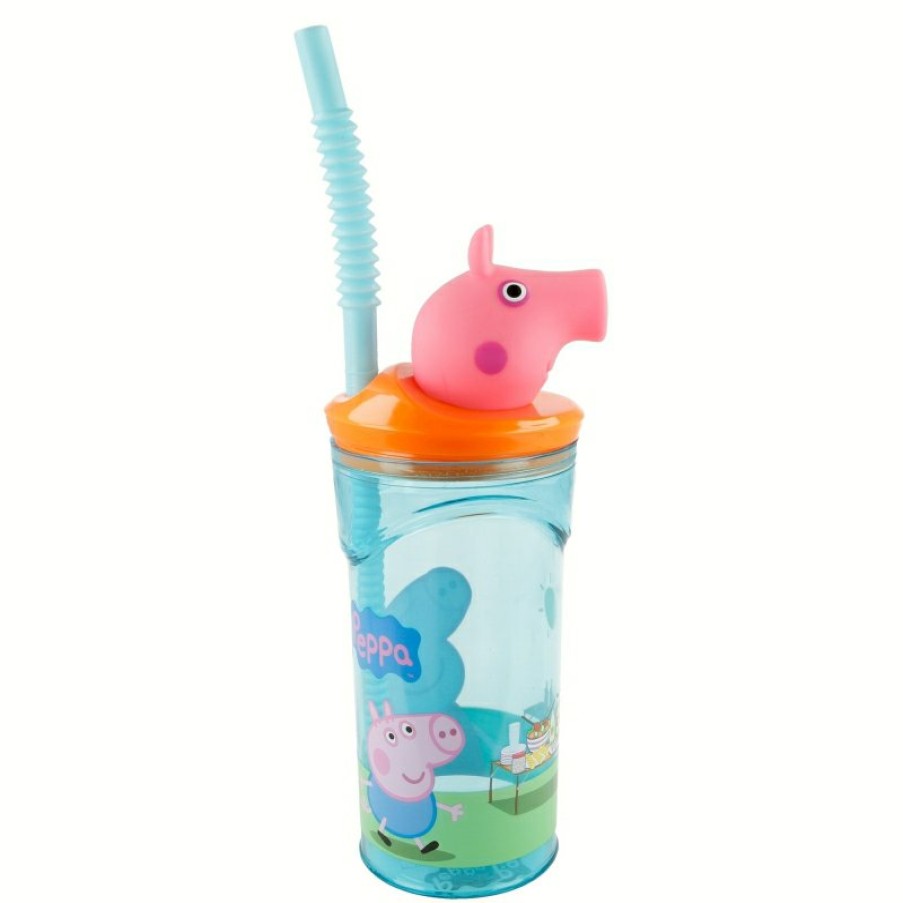 Hot Peppa Pig Vaso Figurita 3D 360 Ml Peppa Pig Core