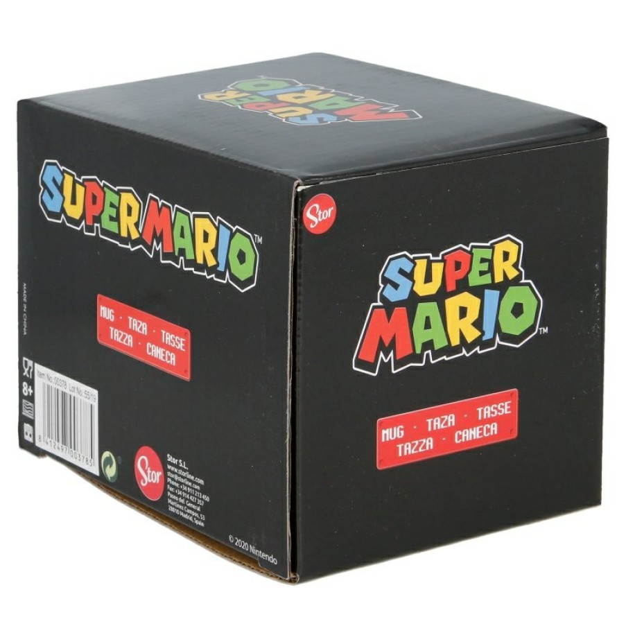 Best Super Mario Taza Ceramica Globe 380 Ml En Caja Regalo Super Mario