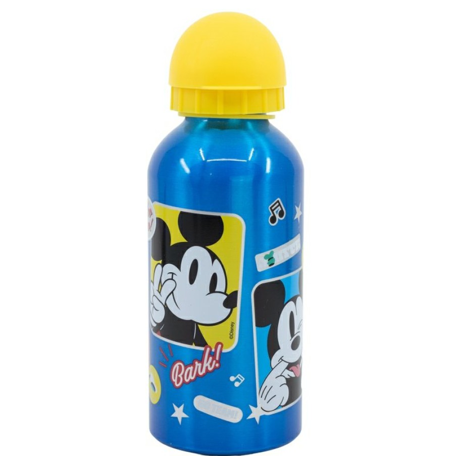 Wholesale MicWholesale Mouse Botella Aluminio Pequena 400 Ml Mickey Mouse Fun-Tastic