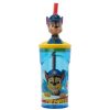 New Patrulla Canina Vaso Figurita 3D 360 Ml Paw Patrol Pup Power