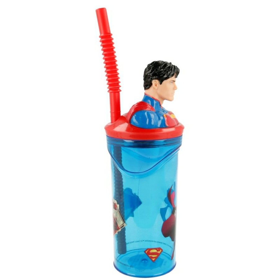 Hot Superman Vaso Figurita 3D 360 Ml Superman