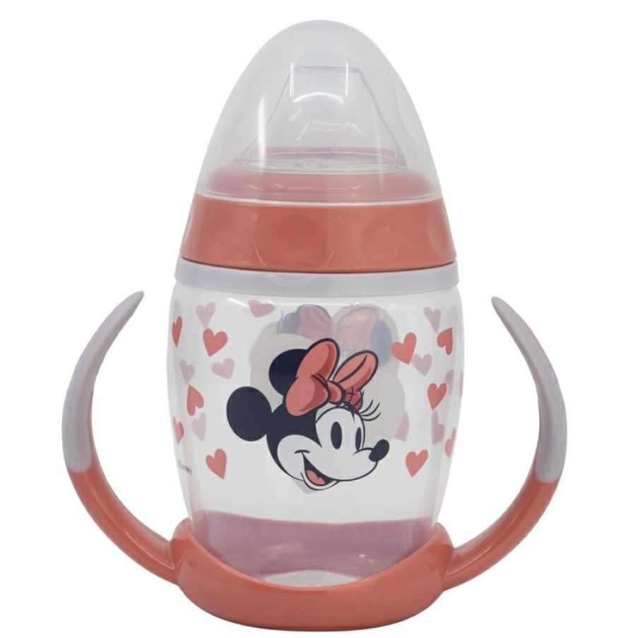 Wholesale Minnie Mouse Taza Entrenamiento Fancy 270 Ml Con Boquilla De Silicona Minnie Mouse Heart Full