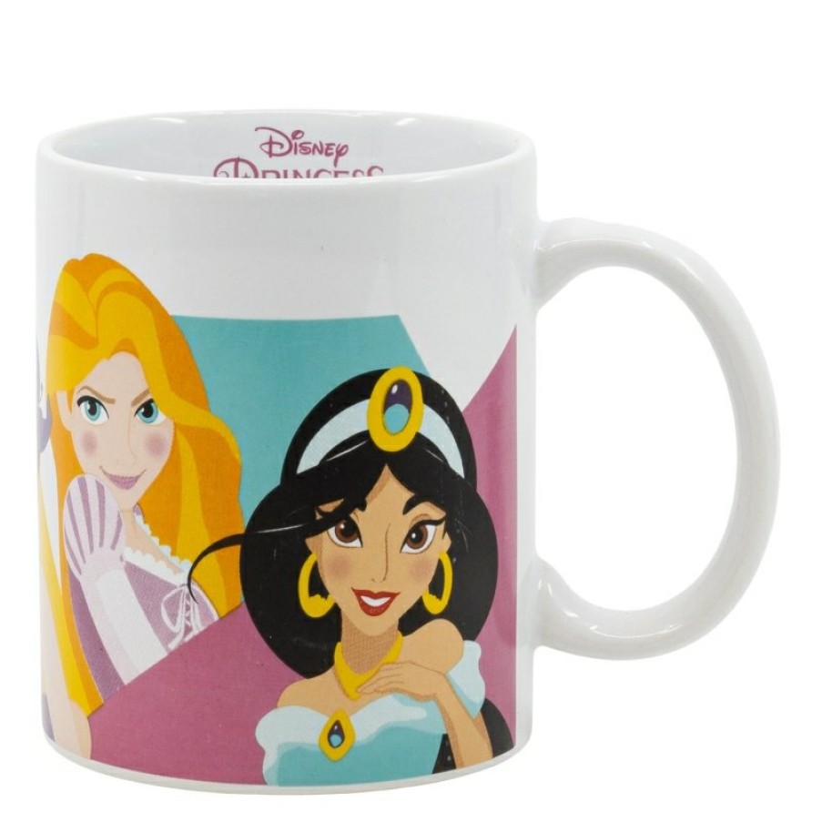 Hot Princesas Taza Ceramica 325 Ml En Caja Regalo Princess Bright And Bold