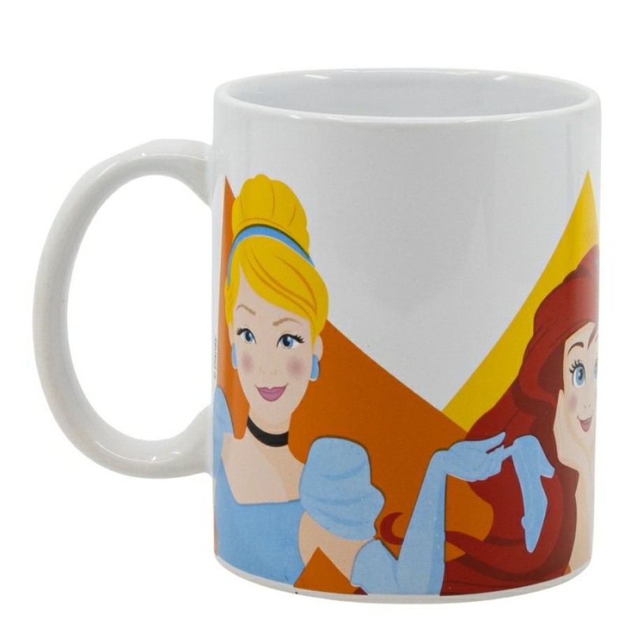 Hot Princesas Taza Ceramica 325 Ml En Caja Regalo Princess Bright And Bold