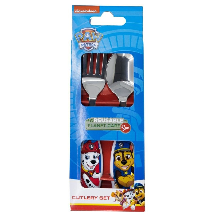 Best Patrulla Canina Set Cubiertos Metalicos 2 Pcs Paw Patrol Pup Power