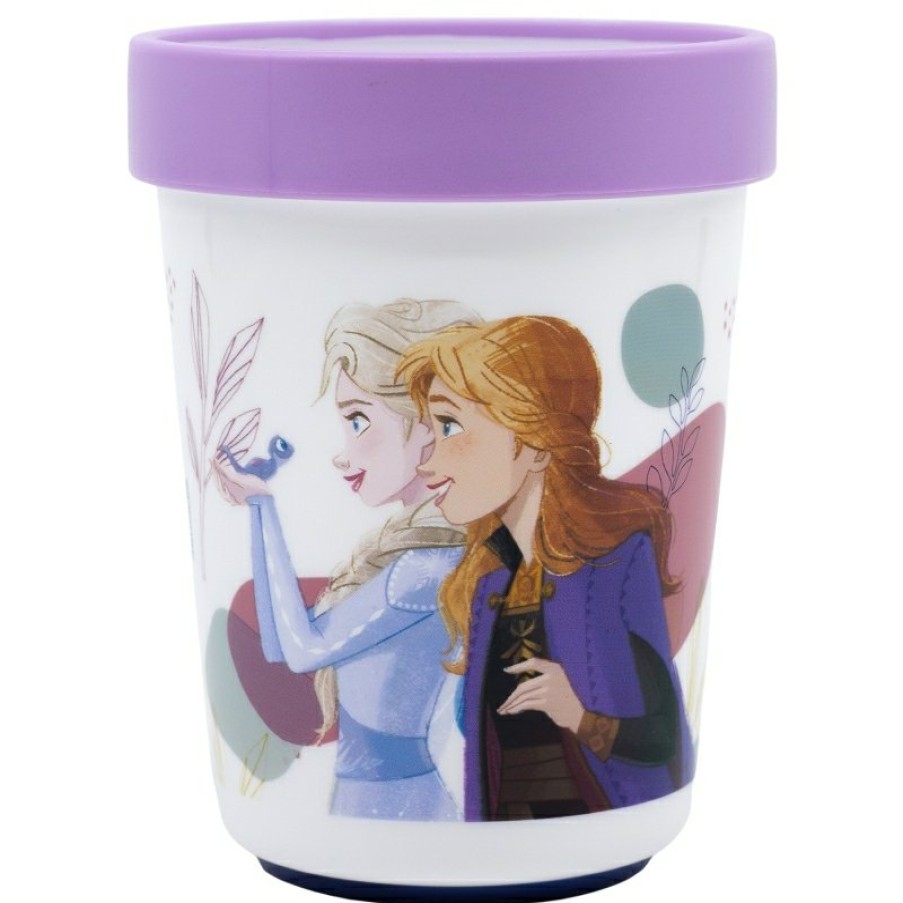 Wholesale Frozen Vaso Antideslizante Premium Bicolor 260 Ml Frozen Trust The Journey