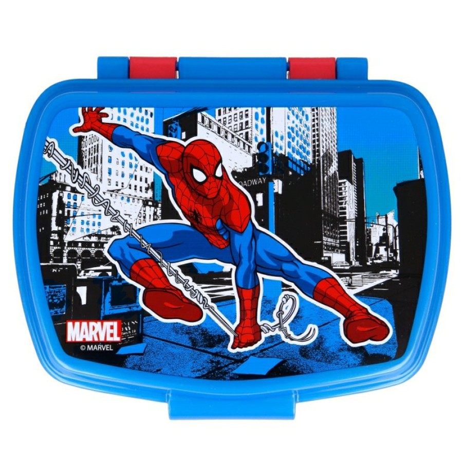 Best Spider-Man Sandwichera Rectangular Spiderman Streets