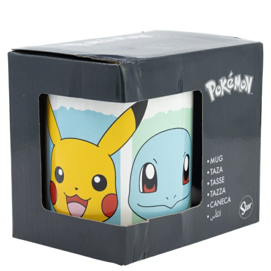 New Pokemon Taza Ceramica 325 Ml En Caja Regalo Pokemon Face Partners