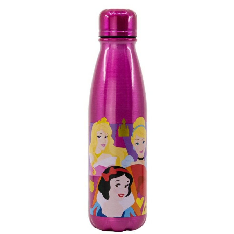 Best Princesas Botella Aluminio Infantil 600 Ml Disney Princess Bright & Bold