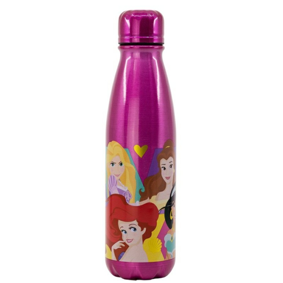 Best Princesas Botella Aluminio Infantil 600 Ml Disney Princess Bright & Bold