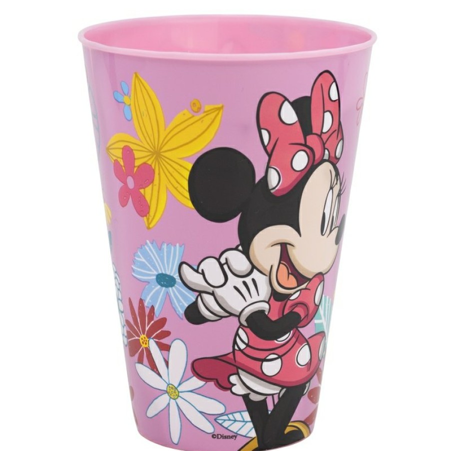 New Minnie Mouse Vaso Easy Grande 430 Ml Minnie Mouse Spring Look