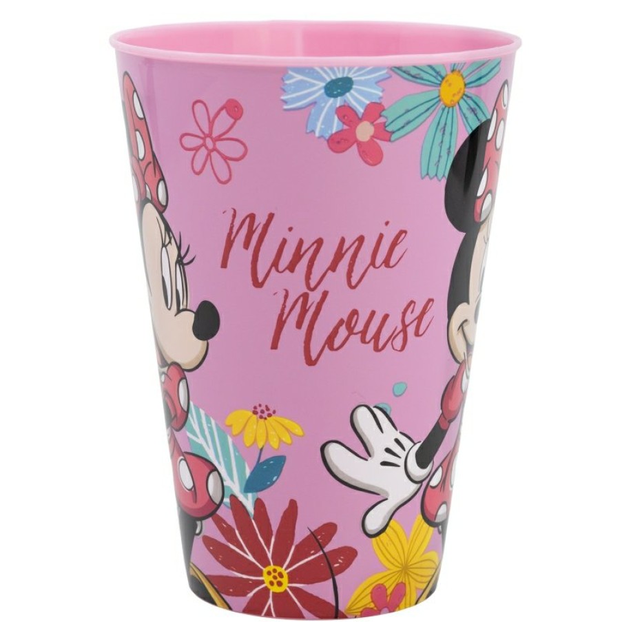 New Minnie Mouse Vaso Easy Grande 430 Ml Minnie Mouse Spring Look