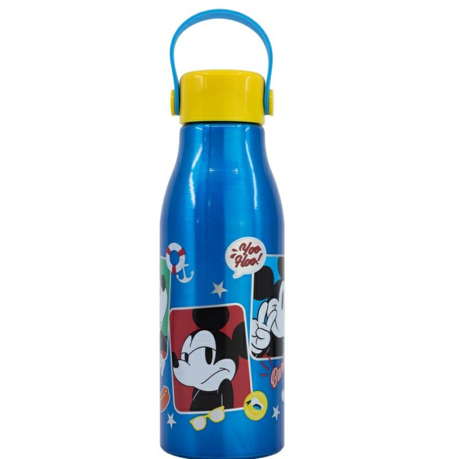 Best MicBest Mouse Botella Aluminio Flexi Handle 760 Ml Mickey Mouse Fun-Tastic