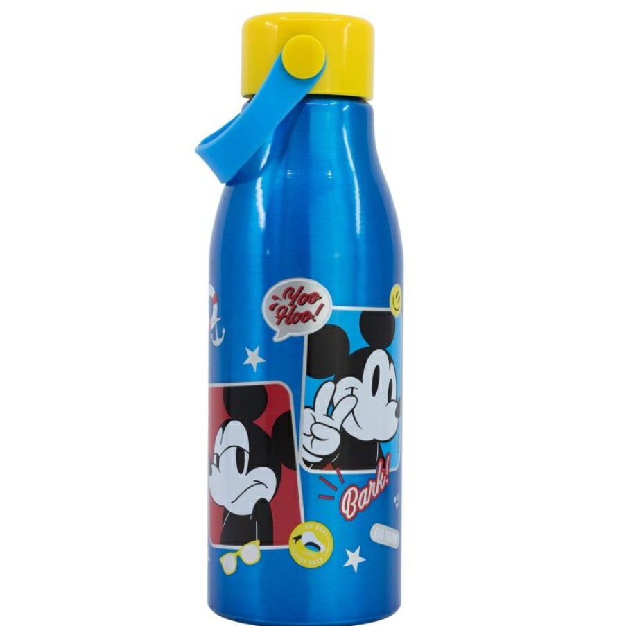 Best MicBest Mouse Botella Aluminio Flexi Handle 760 Ml Mickey Mouse Fun-Tastic