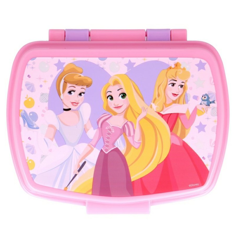 Hot Princesas Sandwichera Rectangular Disney Princess True