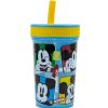 Wholesale MicWholesale Mouse Vaso Con Pajita De Silicona 465 Ml Mickey Mouse Fun-Tastic