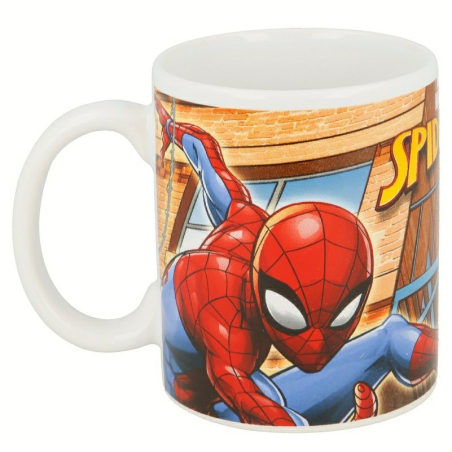 Clearance Spider-Man Taza Ceramica 325 Ml En Caja Regalo Spiderman Streets