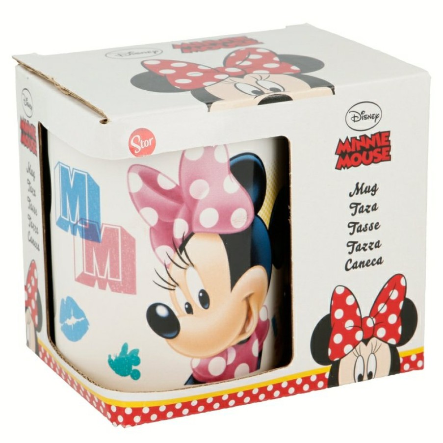 New Minnie Mouse Taza Ceramica 325 Ml En Caja Regalo Minnie Summer Crush