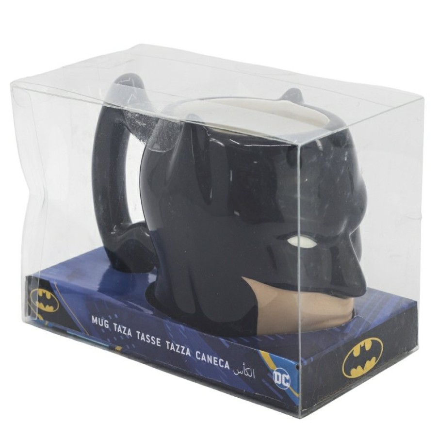 Hot Batman Taza Ceramica 3D 340 Ml En Caja Regalo Batman