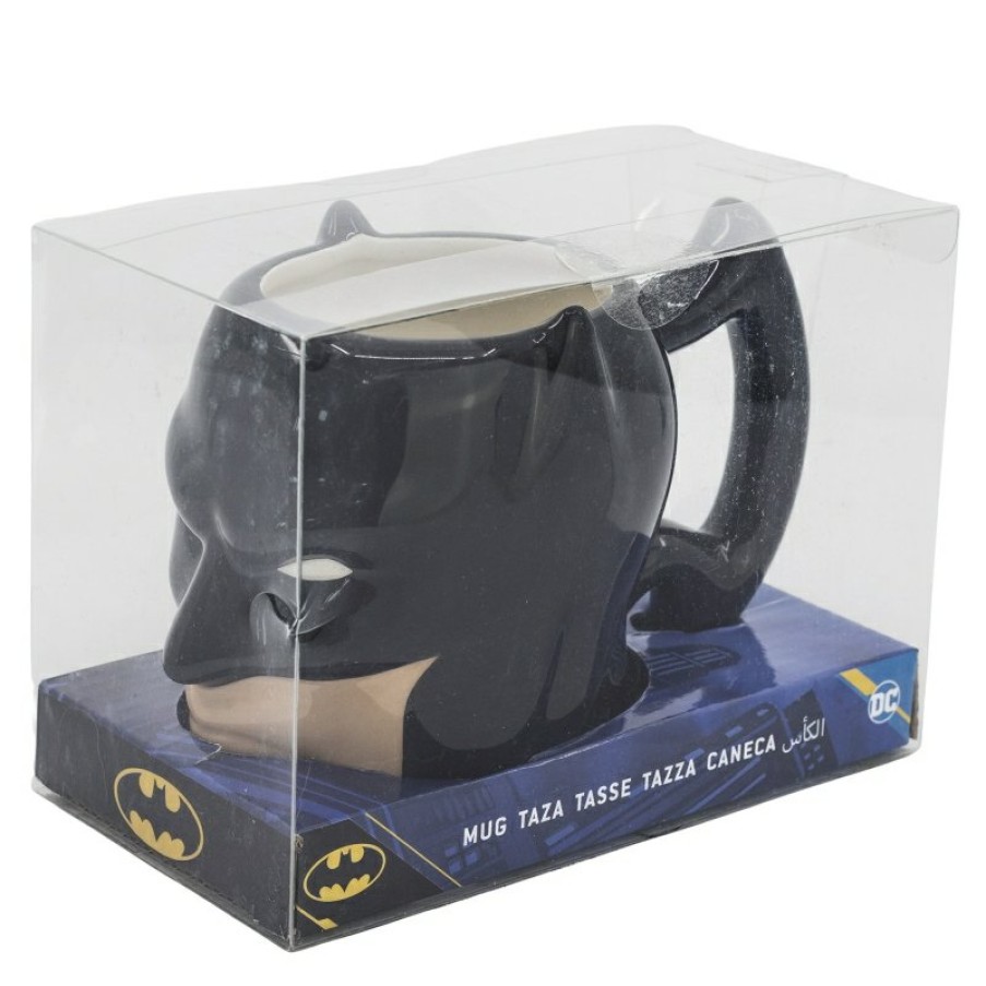 Hot Batman Taza Ceramica 3D 340 Ml En Caja Regalo Batman