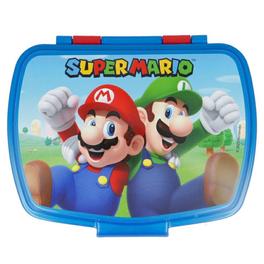 Wholesale Super Mario Sandwichera Rectangular Super Mario