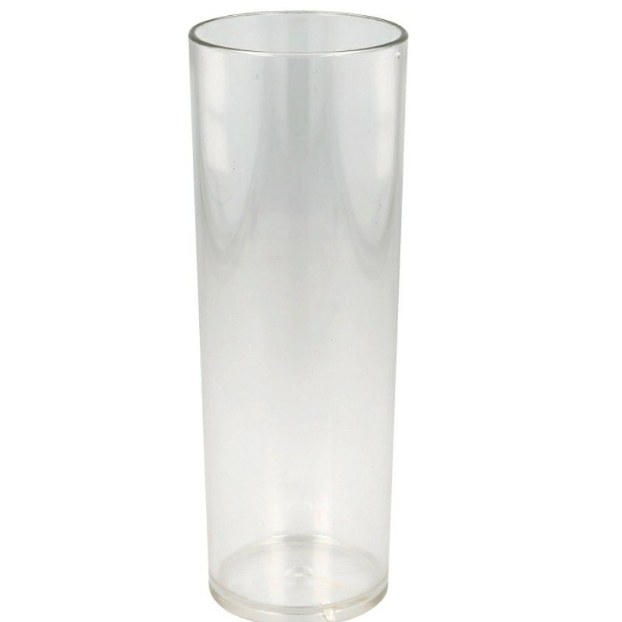 Hot Storline Vaso Pc Tubo 350 Ml. Transparente