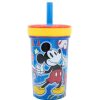 Hot MicHot Mouse Vaso Pp Antivuelco Con Pajita De Silicona 370 Ml Mickey Mouse Cool Stuff