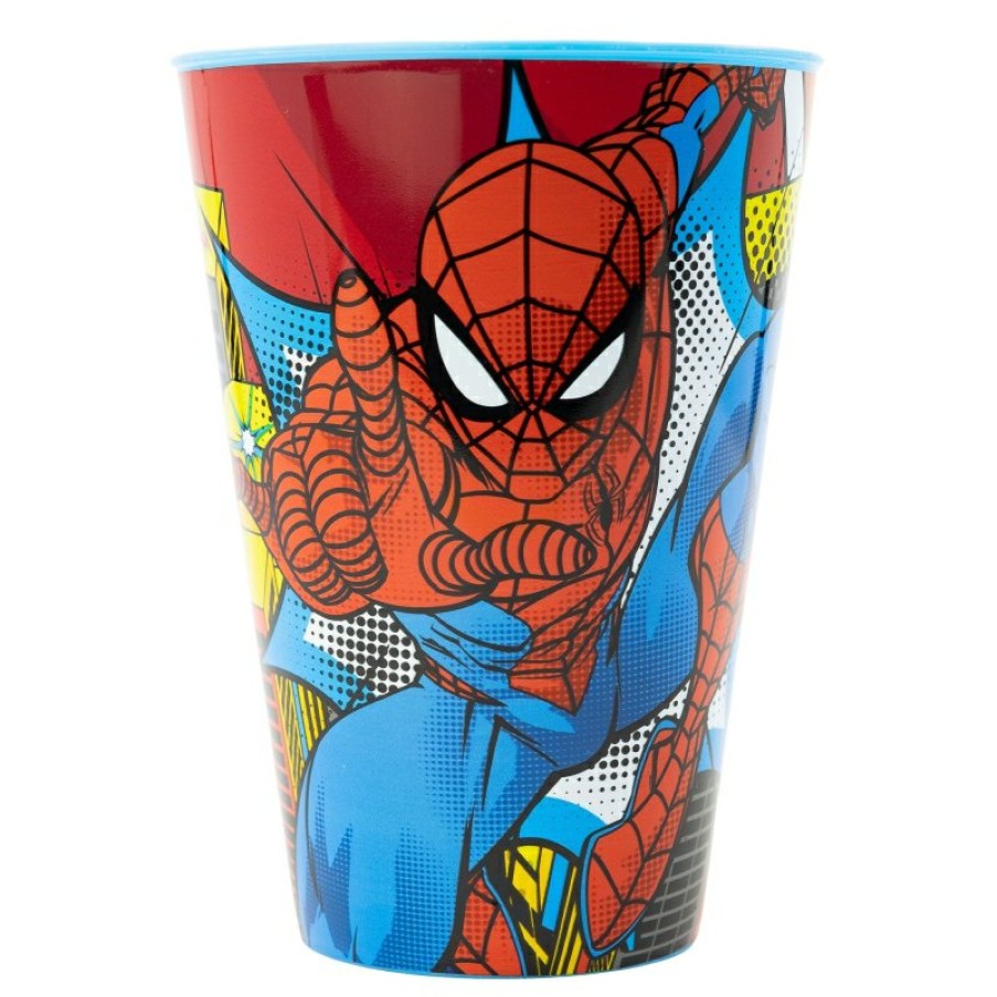 Best Spider-Man Vaso Easy Grande 430 Ml Spiderman Midnight Flyer