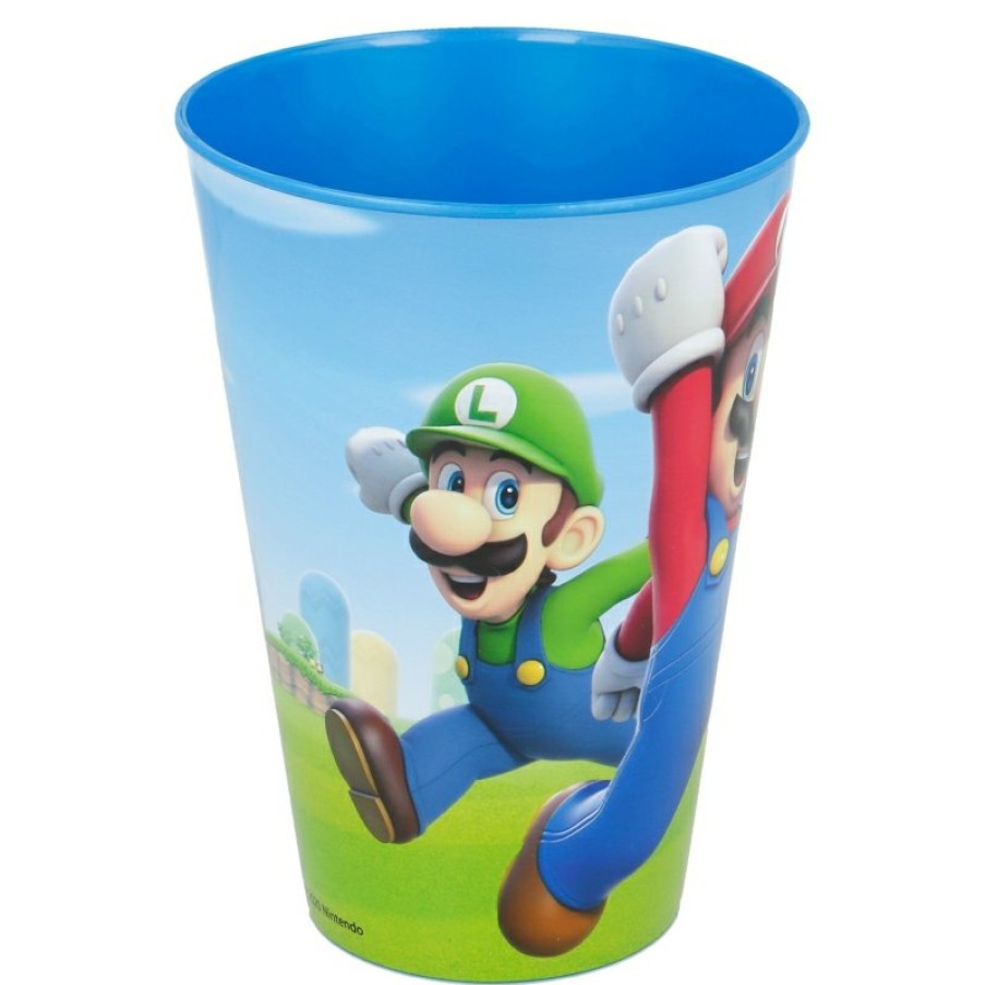 Wholesale Super Mario Vaso Easy Grande 430 Ml Super Mario