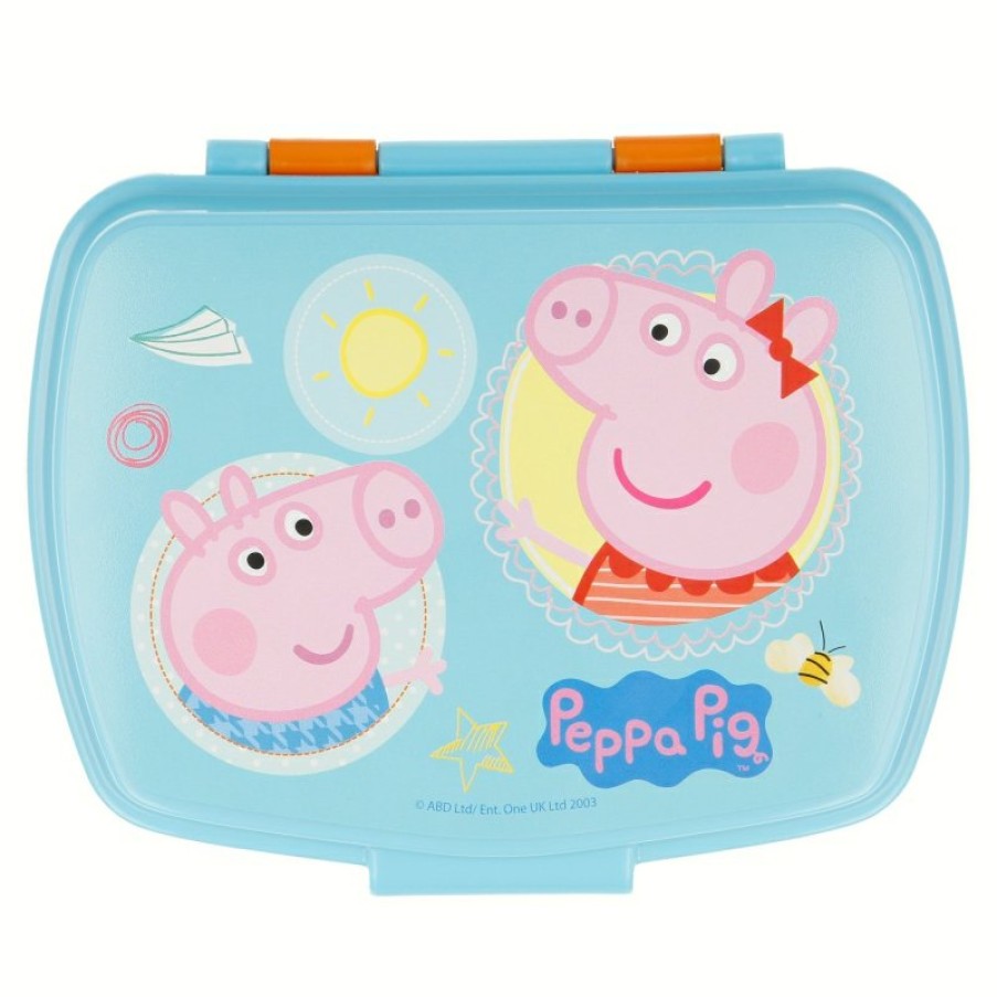 Clearance Peppa Pig Sandwichera Rectangular Peppa Pig Core