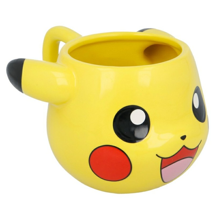 New Pokemon Taza Ceramica 3D 500 Ml En Caja Regalo Pokemon Pikachu