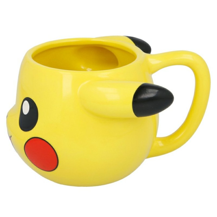 New Pokemon Taza Ceramica 3D 500 Ml En Caja Regalo Pokemon Pikachu