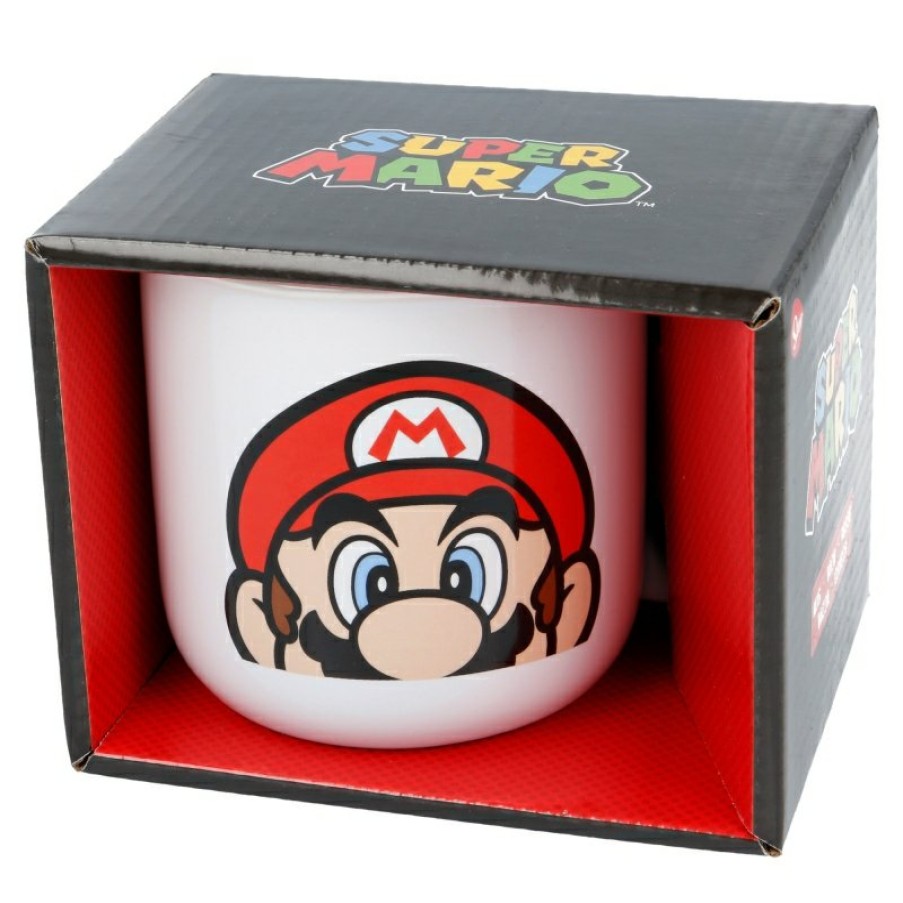 Wholesale Super Mario Taza Ceramica Desayuno 400 Ml En Caja Regalo Super Mario