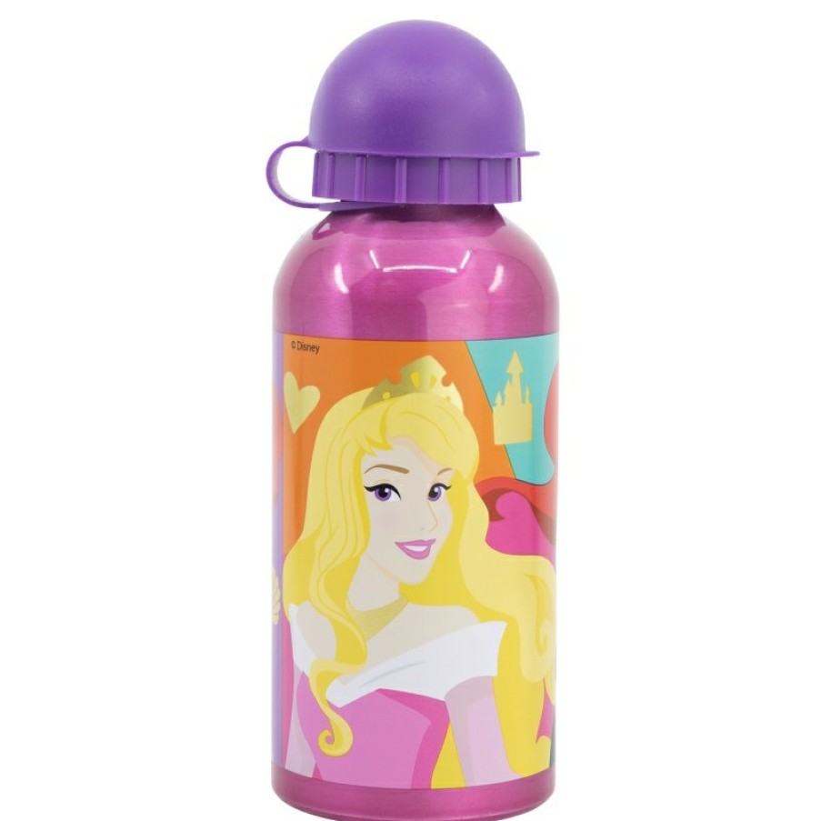 Best Princesas Botella Aluminio Pequena 400 Ml Disney Princess Bright & Bold