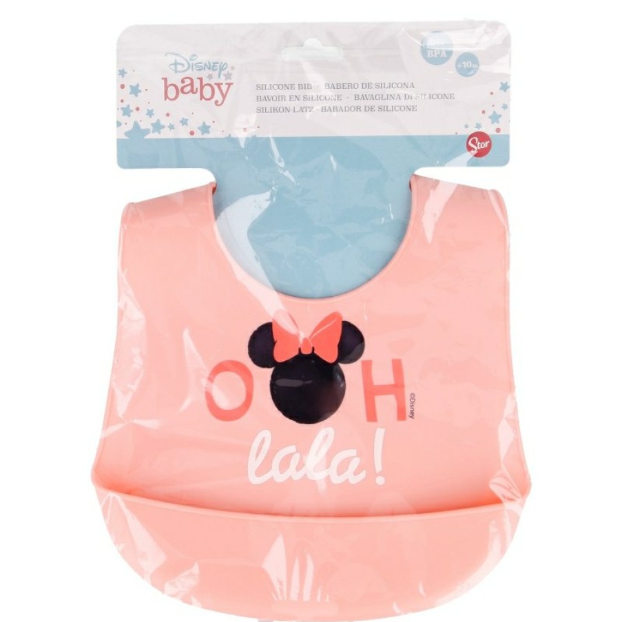 Wholesale Minnie Mouse Babero De Silicona Minnie Indigo Dreams