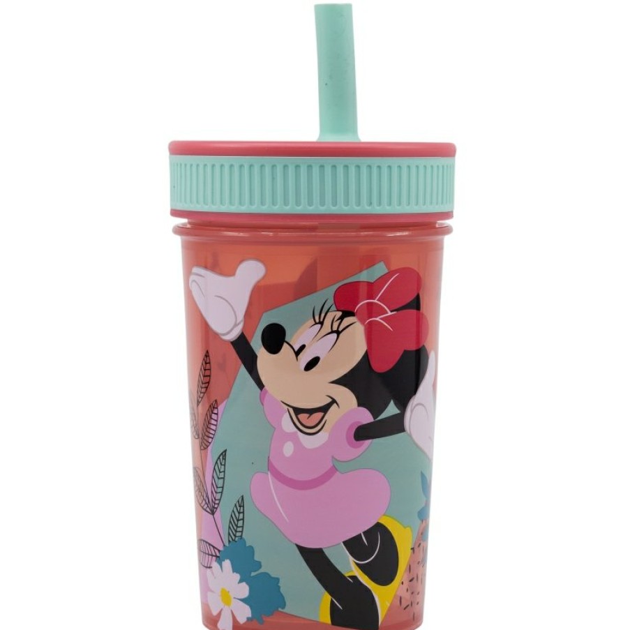 Best Minnie Mouse Vaso Con Pajita De Silicona 465 Ml Minnie Mouse Being More Minnie